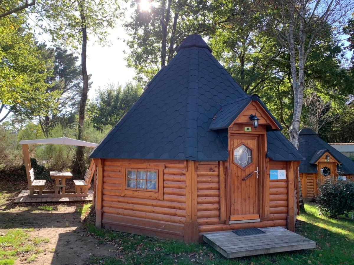 Camping De L'Etang Du Pays Blanc ゲランド エクステリア 写真
