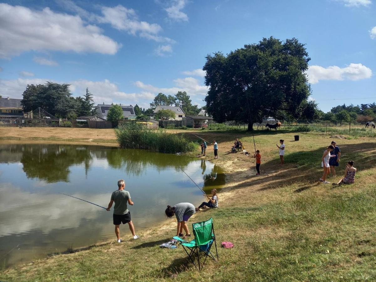 Camping De L'Etang Du Pays Blanc ゲランド エクステリア 写真