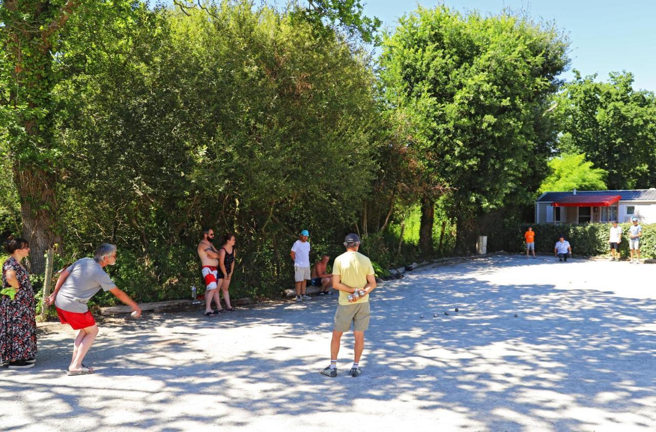 Camping De L'Etang Du Pays Blanc ゲランド エクステリア 写真