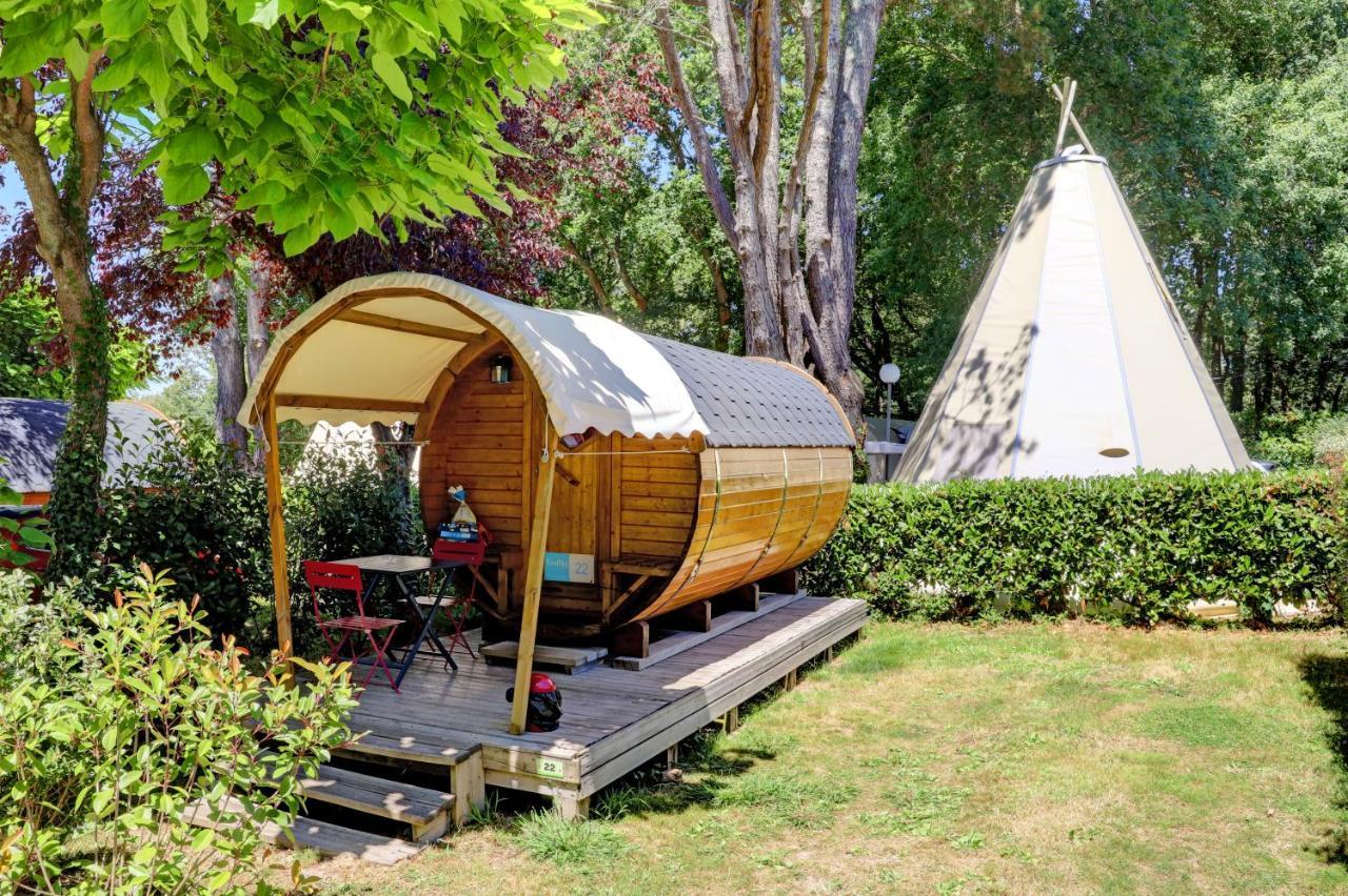 Camping De L'Etang Du Pays Blanc ゲランド エクステリア 写真