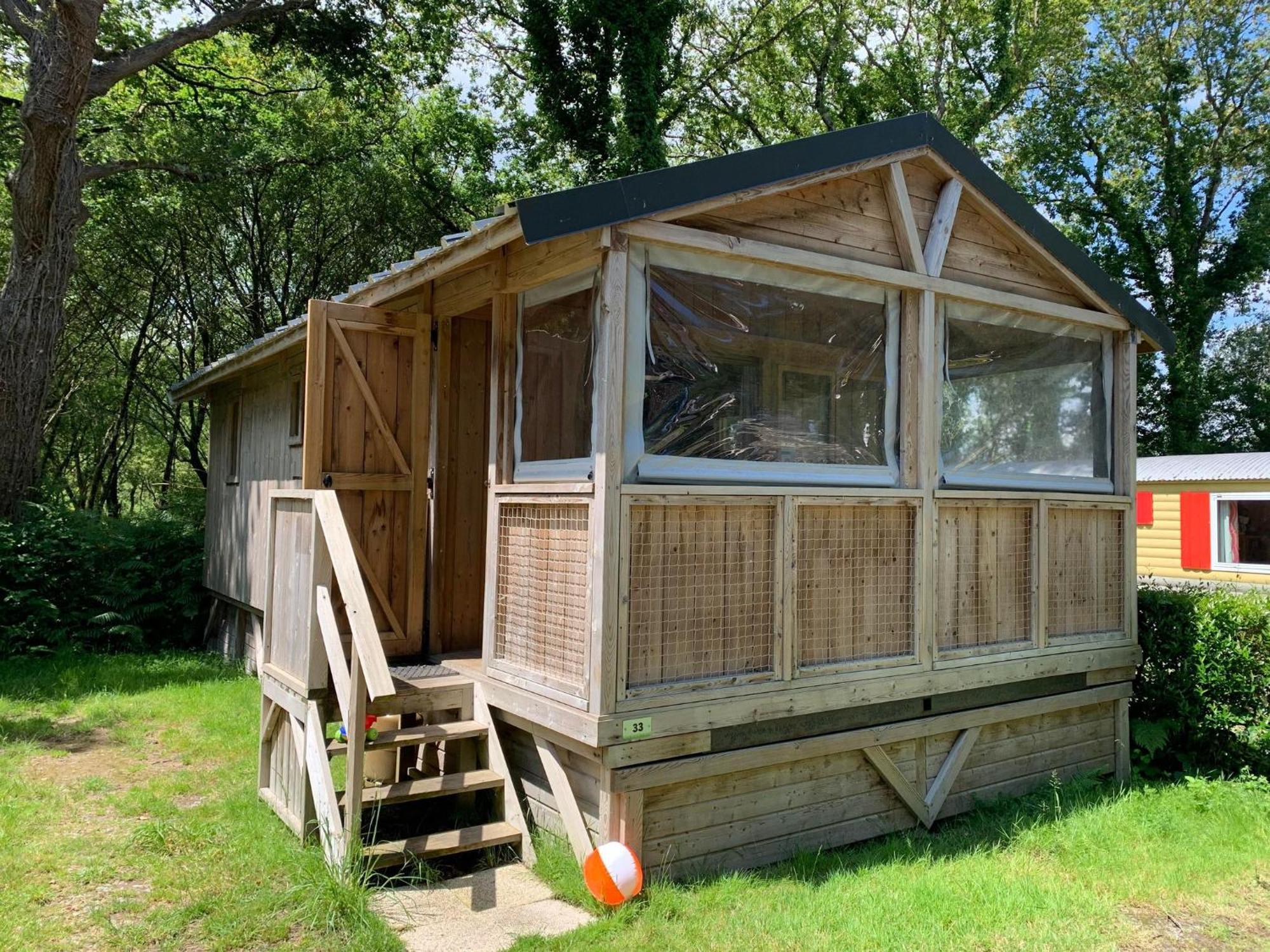 Camping De L'Etang Du Pays Blanc ゲランド エクステリア 写真